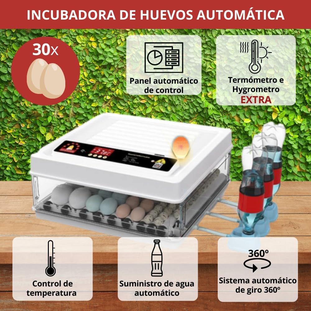 incubadora giro automático
