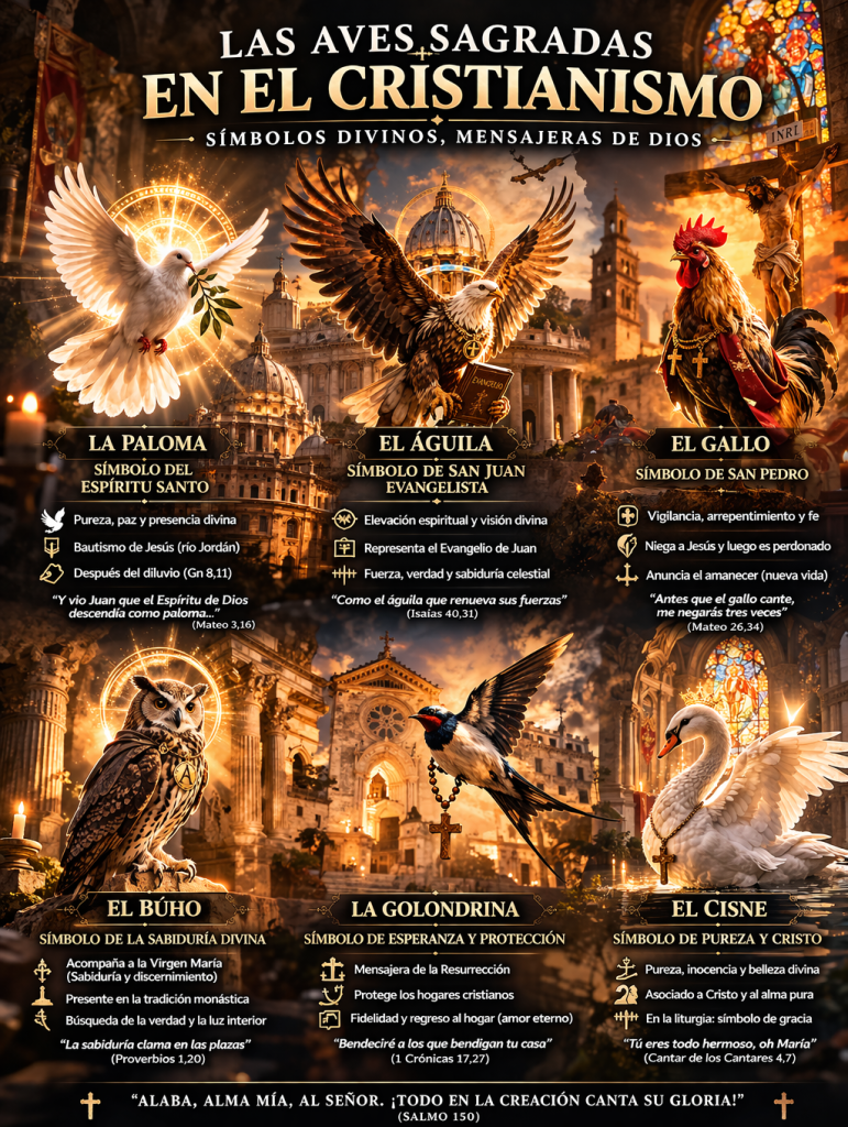 Aves sagradas del cristianismo:
