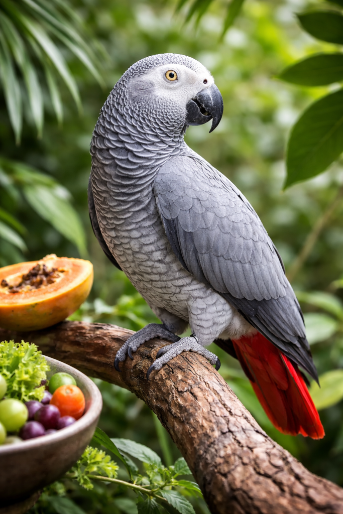 Loro gris africano