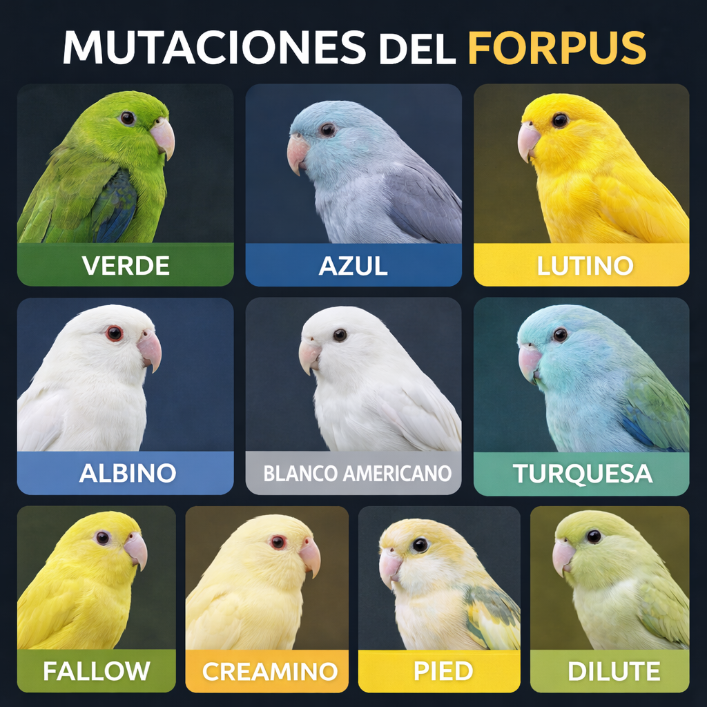 Mutaciones de los Forpus