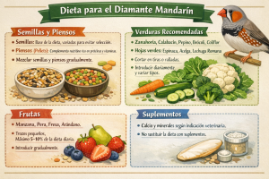 Dieta del Diamante Mandarín