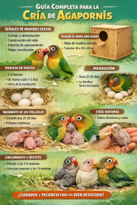cría del Agapornis