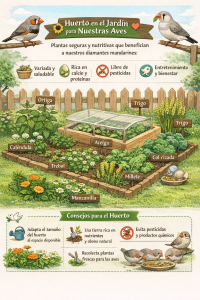 Huerto para tus aves