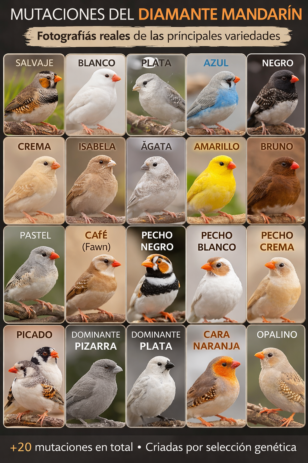 las Mutaciones del Diamante Mandarín